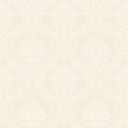 Galerie Wallcoverings Product Code SB37910 - Simply Silks 4 Wallpaper Collection - Ivory Colours - Classic Damask Design