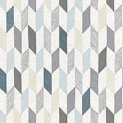 Galerie Wallcoverings Product Code SK21111 - Skandinavia 2 Wallpaper Collection - Blue Teal Grey Colours - Blue Green Arrow Design