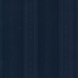 Galerie Wallcoverings Product Code SK34735 - Simply Silks 3 Wallpaper Collection - Navy Colours - Medium Moire Stripe Design