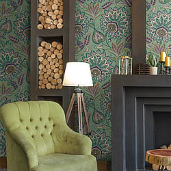 Galerie Wallcoverings Product Code TJ41009 - Mulberry Tree Wallpaper Collection - Multi-coloured Colours - Sheffield Design