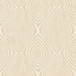 Galerie Wallcoverings Product Code TP21280 - Passenger Wallpaper Collection - Cream Gold Colours - Metallic Ikat Design