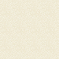Galerie Wallcoverings Product Code W78194 - Metallic Fx Wallpaper Collection - Cream Gold Colours - Crazed Geo Design