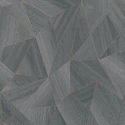 Galerie Wallcoverings Product Code WW22221 - The Woods And Wicker Wallpaper Collection - Grey Black Colours - Geometric Wood Effect Motif Design