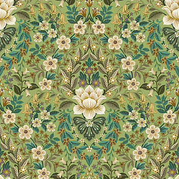 Galerie Wallcoverings Product Code 18517 - Into The Wild Wallpaper Collection - Green Colours -  