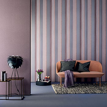Galerie Wallcoverings Product Code 30444 - Essentials Wallpaper Collection - Pink Purple Grey Colours -  