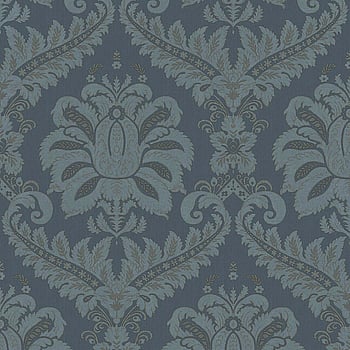 Galerie Wallcoverings Product Code 35926 - Ornamenta Wallpaper Collection - Blue Gold Colours -  