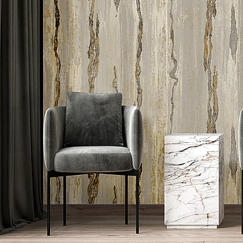 Galerie Wallcoverings Product Code 49365 - Italian Textures 3 Wallpaper Collection - beige grey black gold Colours -  