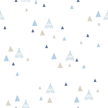 Galerie Wallcoverings Product Code 5443 - Little Explorers Wallpaper Collection - Blue Colours -  