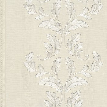 Galerie Wallcoverings Product Code 58252 - Classique Wallpaper Collection - Yellow Silver Pearl Colours -  