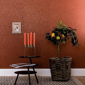Galerie Wallcoverings Product Code 59130 - Merino Wallpaper Collection - Red Terracotta Gold Colours -  