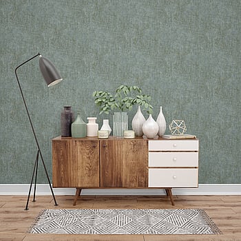 Galerie Wallcoverings Product Code 65012 - Feel Wallpaper Collection - Green Brown Blue Grey Colours -  