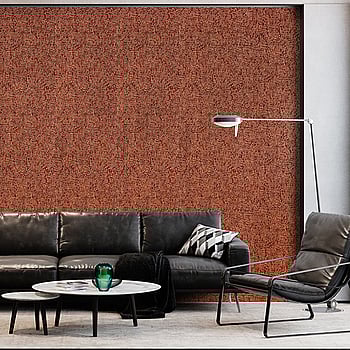 Galerie Wallcoverings Product Code 81270 - Feel Wallpaper Collection - Red Silver Burgundy Colours -  