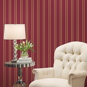 Galerie Wallcoverings Product Code 95705 - Ornamenta 2 Wallpaper Collection - Red Gold Colours -  