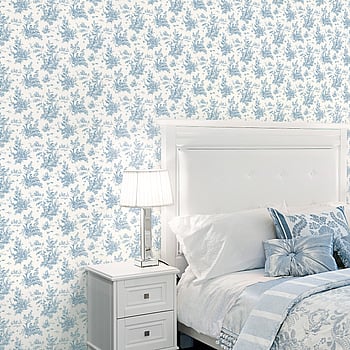 Galerie Wallcoverings Product Code AB27656 - Abby Rose 3 Wallpaper Collection - Navy Colours -  
