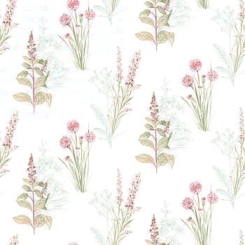 Galerie Wallcoverings Product Code AB42442 - Abby Rose 3 Wallpaper Collection - Teal Pink Colours -  