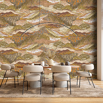 Galerie Wallcoverings Product Code DW2025 - Designer Walls Wallpaper Collection - Ochre Colours -  