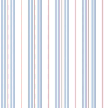 Galerie Wallcoverings Product Code G23065 - Deauville 2 Wallpaper Collection - Sky Blue Red White Colours -  