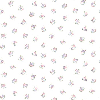 Galerie Wallcoverings Product Code G23275 - Country Cottage Wallpaper Collection - Pink Lilac Blue Green Colours -  