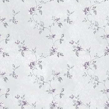 Galerie Wallcoverings Product Code G34163 - Country Cottage Wallpaper Collection - Lilac Grey Colours -  