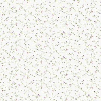 Galerie Wallcoverings Product Code G67923 - Miniatures 2 Wallpaper Collection - Pink White Green Purple Colours -  