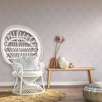 Galerie Wallcoverings Product Code GL41111 - Glitterati Wallpaper Collection - Lilac Pink Colours -  