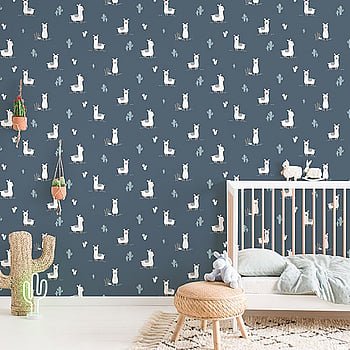 Galerie Wallcoverings Product Code ND21126 - Little Explorers Wallpaper Collection - Dark Blue Red White Colours -  